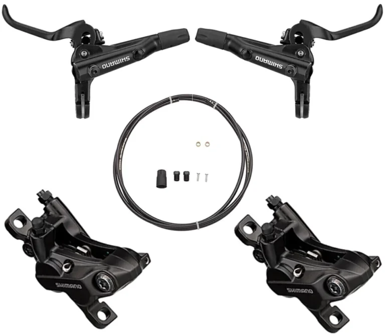 KIT FRENO DISCO SHIMANO HIDRAULICO MT520 4 PISTONES COMPLETO