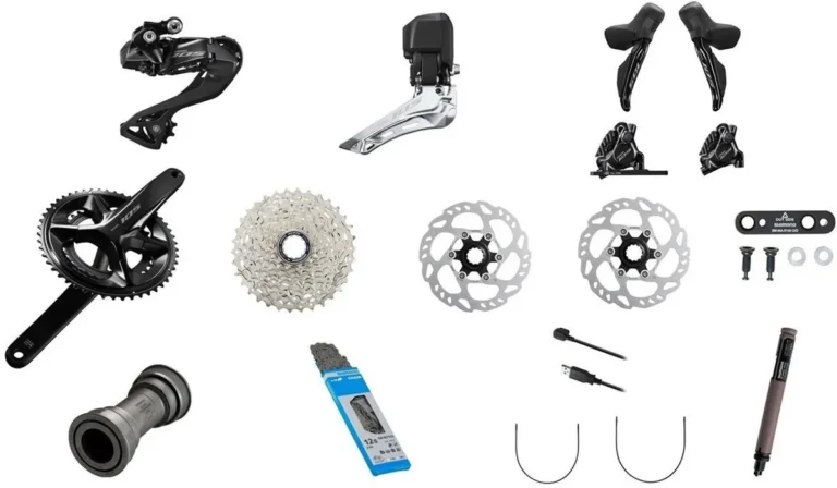 GRUPO RUTA 105 R7170  DI2 DISCO 52-36T 11-34T 12 VELOCIDADES