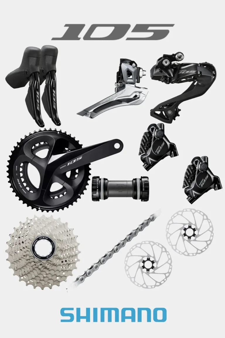GRUPO SHIMANO 105 R7000 11 VELOCIDADES RUTA DISCO HIDRÁULICO