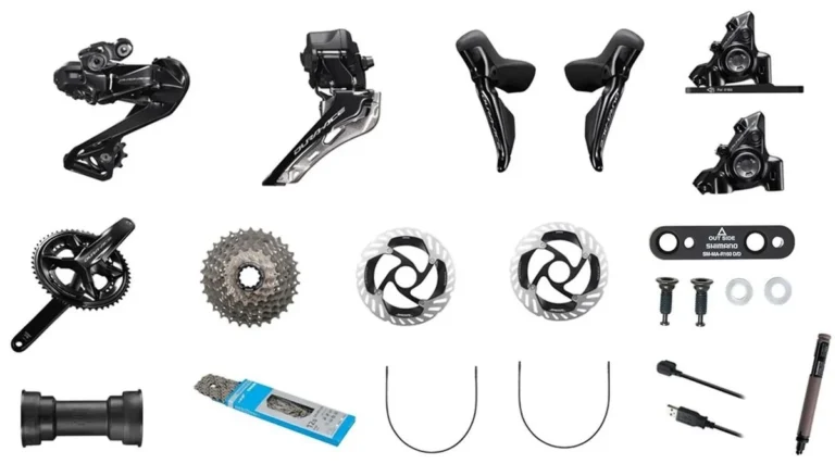 GRUPO RUTA DURA ACE DI2 12 VEL DISCO 52/36T 30T SHIMANO