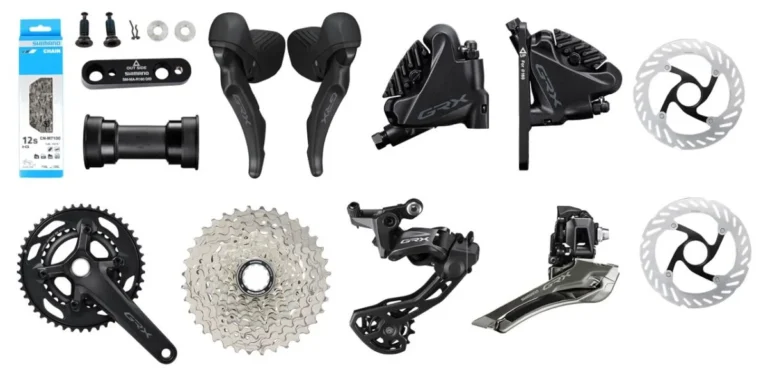 GRUPO GRAVEL GRX RX610 DISCO 46-30T 11-36T 12V SHIMANO